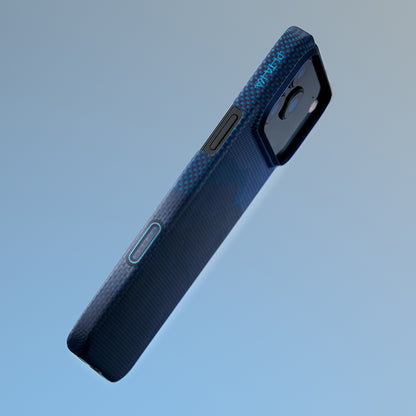 iPhone 17 Pro Kılıf M-safe Şarj Özellikli Aramid Fiber Pitaka Tactile Woven Starpeak Serisi Over The Horizon Kılıf