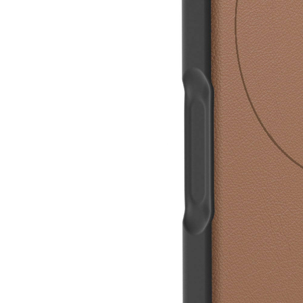 iPhone 17 Pro Kılıf M-safe Şarj Özellikli Basit Mat Deri Desenli Youngkit Tech Fashion Serisi Kılıf