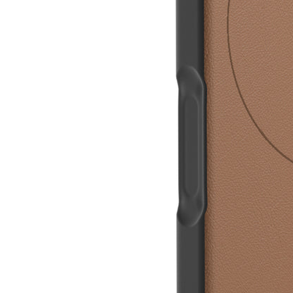 iPhone 17 Pro Kılıf M-safe Şarj Özellikli Basit Mat Deri Desenli Youngkit Tech Fashion Serisi Kılıf