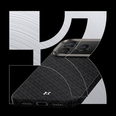 Apple iPhone 17 Pro Kılıf M-Safe Şarj Özellikli Benks ArmorAir ArmorGrid Serisi Kevlar Kapak Mavi