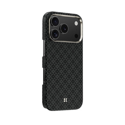 iPhone 17 Pro Kılıf M-Safe Şarj Özellikli Benks ArmorAir ArmorGrid Serisi Kevlar Kılıf