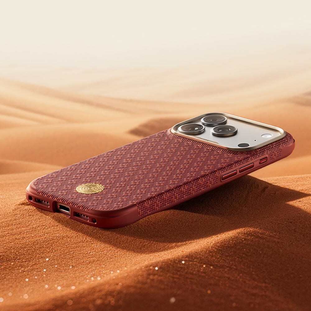 Apple iPhone 17 Pro Kılıf M-Safe Şarj Özellikli Benks ArmorPro ArmorEdge X9 Serisi Kevlar Kapak