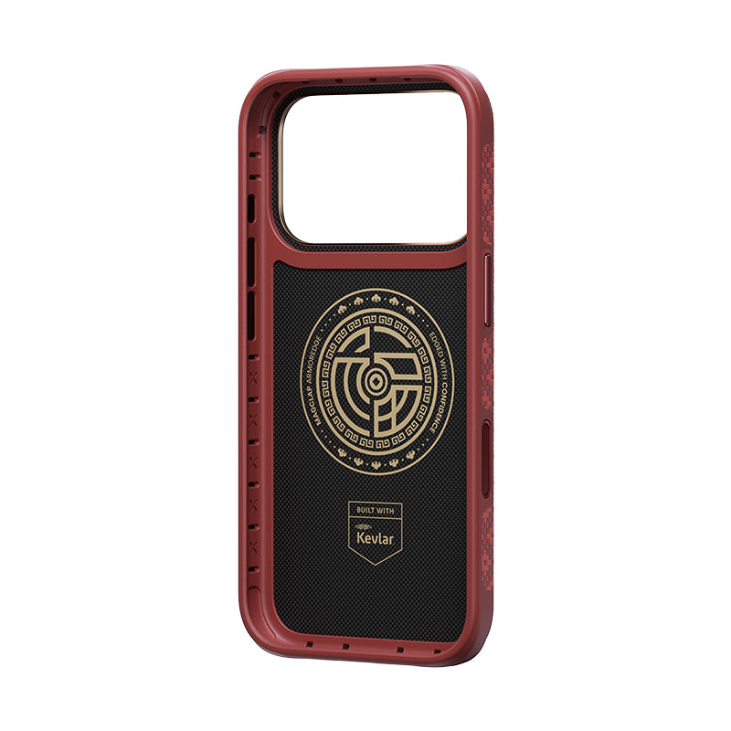 Apple iPhone 17 Pro Kılıf M-Safe Şarj Özellikli Benks ArmorPro ArmorEdge X9 Serisi Kevlar Kapak