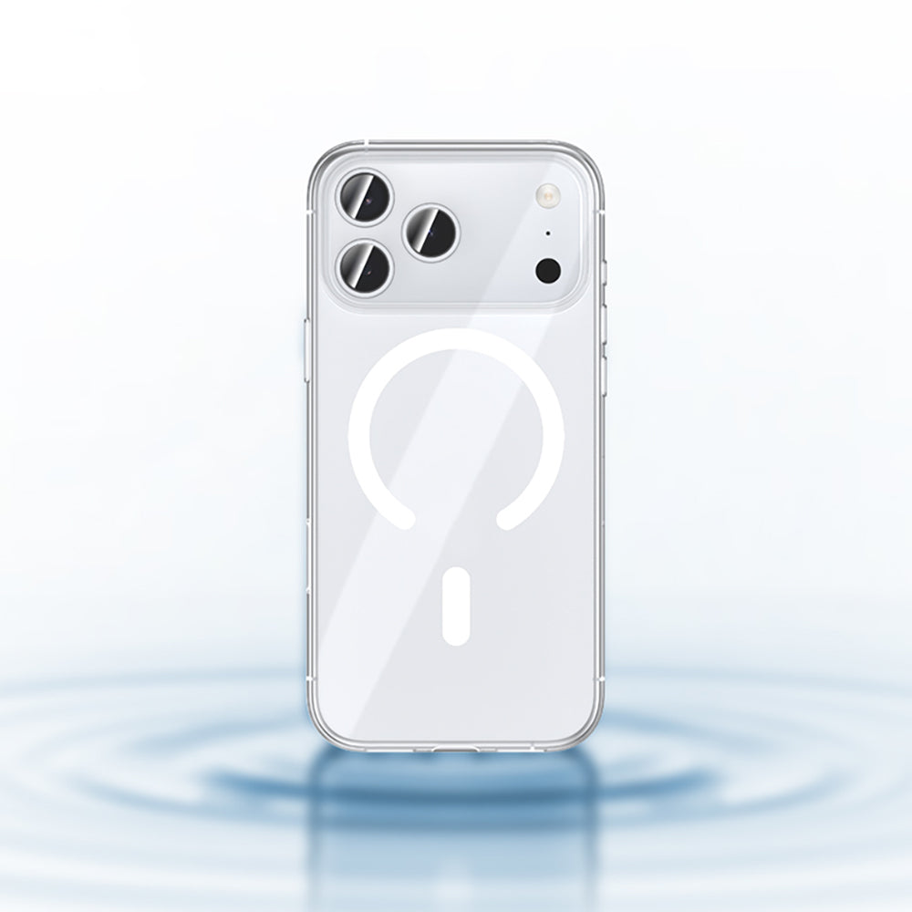 iPhone 17 Pro Kılıf M-safe Şarj Özellikli Benks Crystal Serisi Şeffaf Kılıf