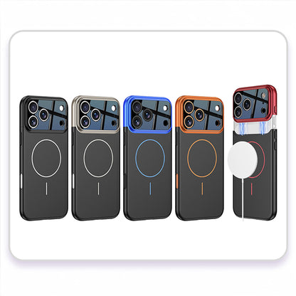 iPhone 17 Pro Kılıf M-safe Şarj Özellikli Çift Parçalı Zore Napoli Kılıf