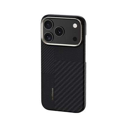 iPhone 17 Pro Kılıf M-safe Şarj Özellikli Karbon Fiber Benks Montage ArmorAir Kevlar Kılıf