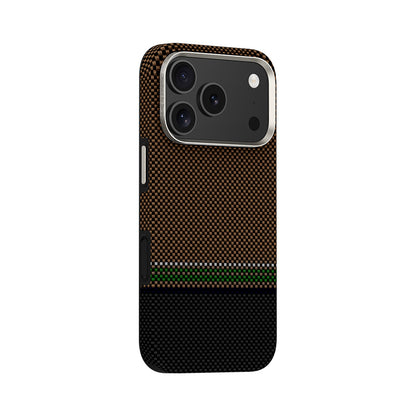 iPhone 17 Pro Kılıf M-safe Şarj Özellikli Karbon Fiber Tasarımlı Benks Prestige ArmorPro Kevlar Kılıf