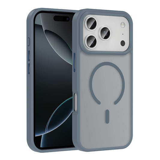 iPhone 17 Pro Kılıf M-safe Şarj Özellikli Mat Arka Yüzey Zore Sio Kılıf