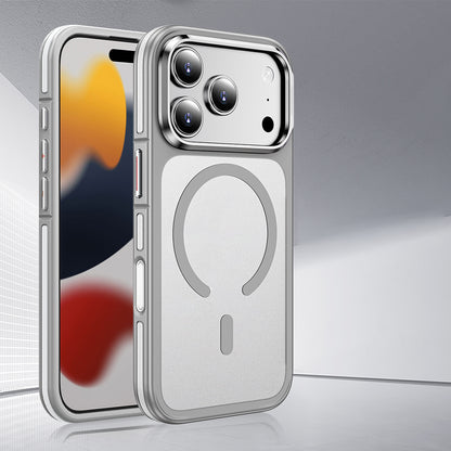 iPhone 17 Pro Kılıf M-safe Şarj Özellikli Mat Görünümlü Wlons Vevo Kılıf