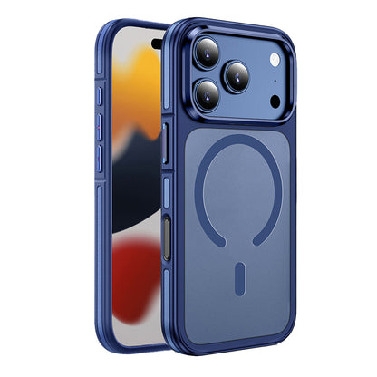 iPhone 17 Pro Kılıf M-safe Şarj Özellikli Mat Görünümlü Wlons Vevo Kılıf