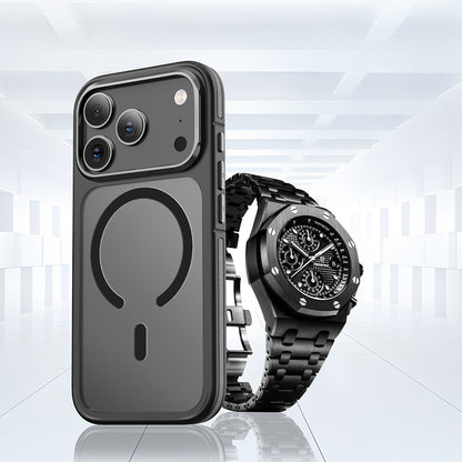 iPhone 17 Pro Kılıf M-safe Şarj Özellikli Mat Görünümlü Wlons Vevo Kılıf