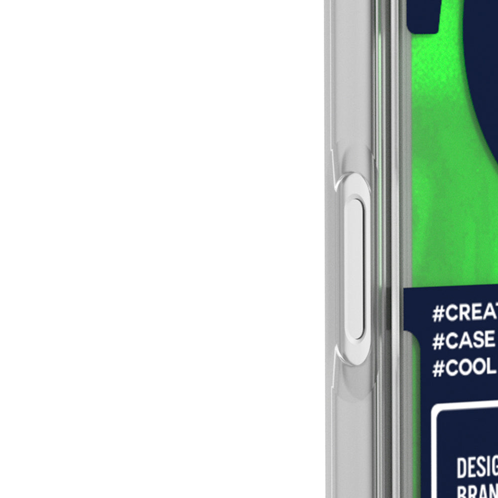 iPhone 17 Pro Kılıf M-safe Şarj Özellikli Parlak Kumlu Sıvılı Tasarımlı Galaxy Fantasy Serisi Kılıf