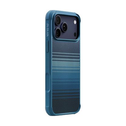 iPhone 17 Pro Kılıf M-safe Şarj Özellikli Pitaka Tactile Woven Sunset-Moonrise Aramid Pro Guard Serisi Kılıf