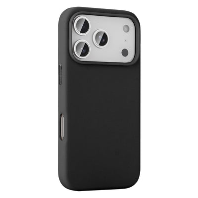 Apple iPhone 17 Pro Kılıf M-safe Şarj Özellikli PU Deri Görünümlü Zore Kupra Kapak Turuncu