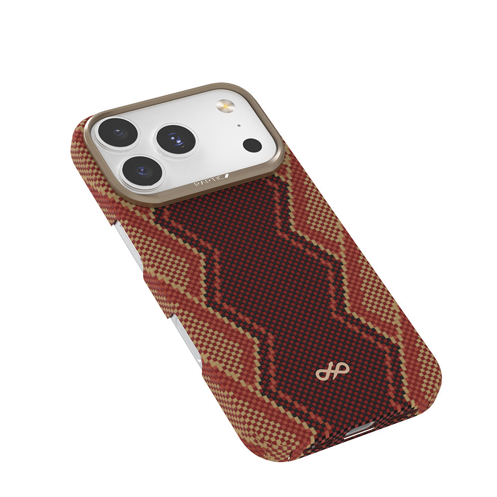 iPhone 17 Pro Kılıf M-safe Şarj Özellikli Raptic Aramid Skin Bionic Serisi Kılıf