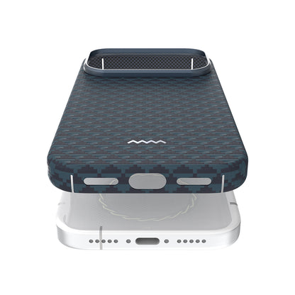 iPhone 17 Pro Kılıf M-safe Şarj Özellikli Raptic Aramid Skin Origin Serisi Kılıf