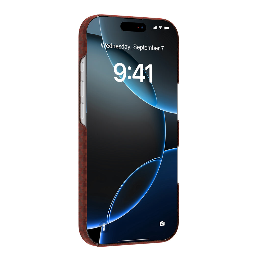 iPhone 17 Pro Kılıf M-safe Şarj Özellikli Raptic Aramid Skin Origin Serisi Kılıf