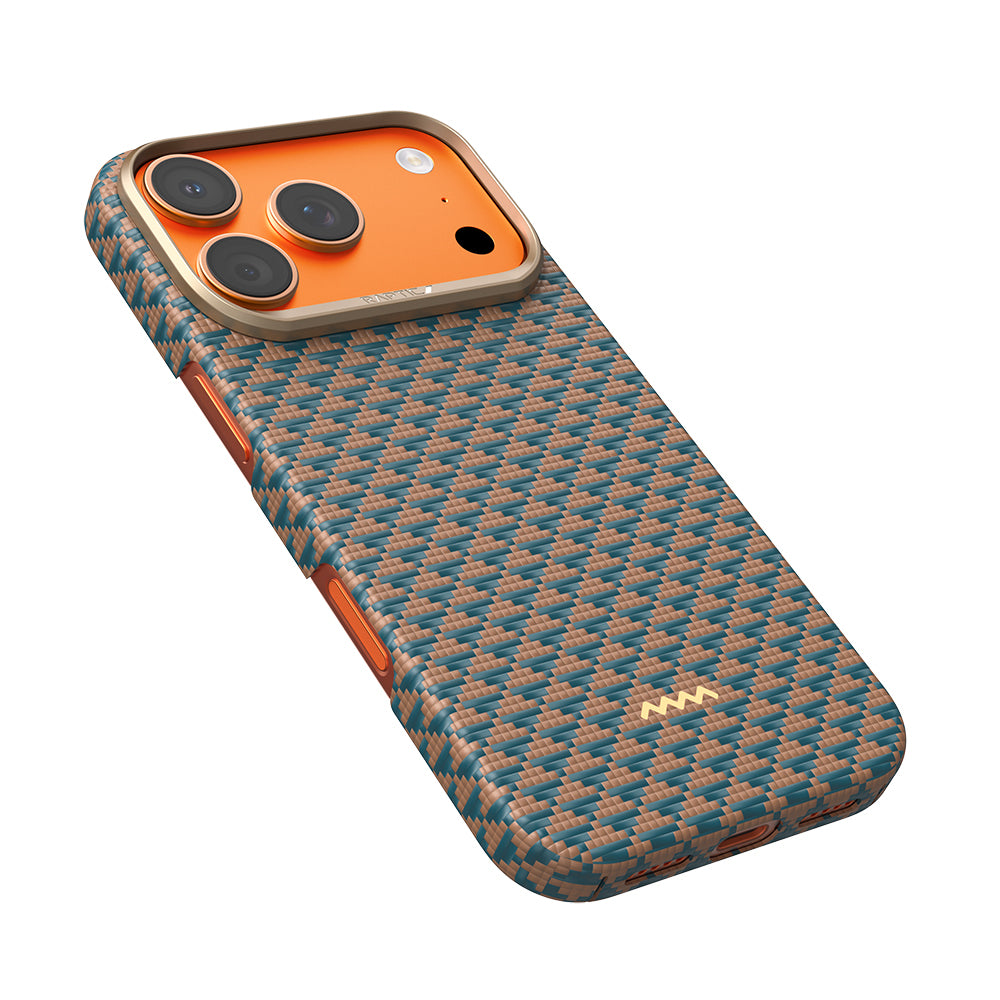 iPhone 17 Pro Kılıf M-safe Şarj Özellikli Raptic Aramid Skin Origin Serisi Kılıf