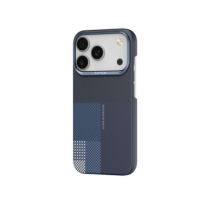 Apple iPhone 17 Pro Kılıf M-safe Şarj Özellikli Raptic Aramid Skin Transform Serisi Kapak Kahverengi