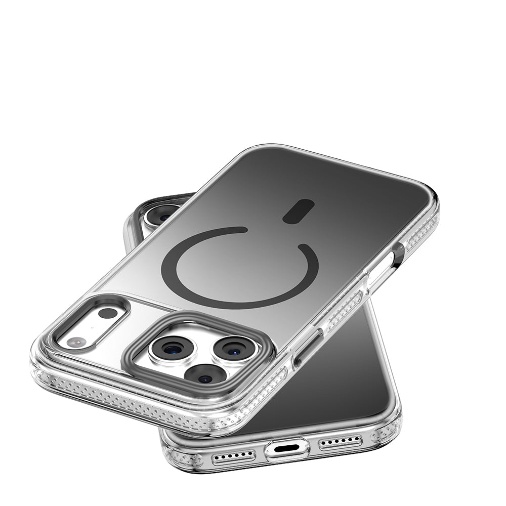 iPhone 17 Pro Kılıf M-safe Şarj Özellikli Sararmaya Karşı Dayanıklı Mutural Icesense Serisi Kılıf