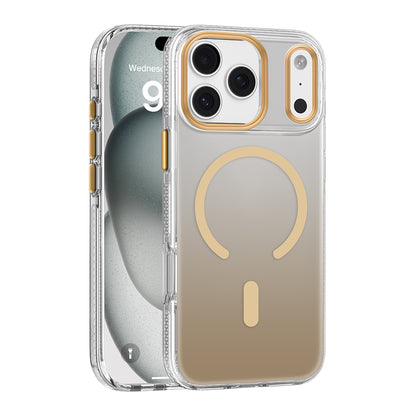 iPhone 17 Pro Kılıf M-safe Şarj Özellikli Sararmaya Karşı Dayanıklı Mutural Icesense Serisi Kılıf