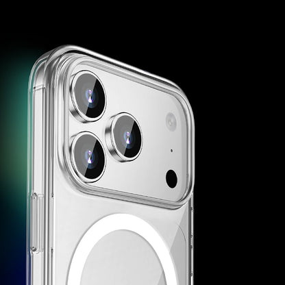 iPhone 17 Pro Kılıf M-safe Şarj Özellikli Transparan Sert PC Wlons Pita Kılıf