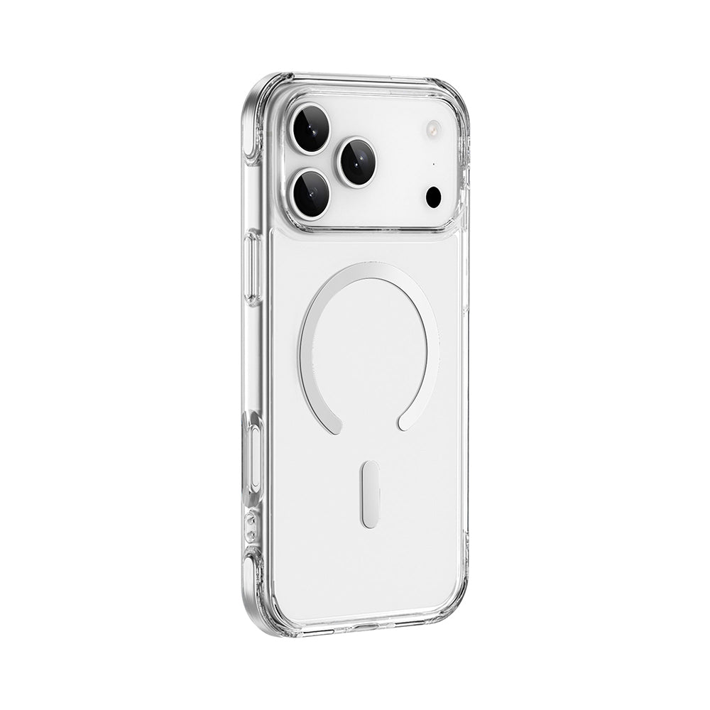 iPhone 17 Pro Kılıf M-safe Şarj Özellikli Wiwu MCC-702 Titanyum Pro Serisi Sert PC Kılıf