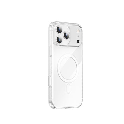 iPhone 17 Pro Kılıf M-safe Şarj Özellikli Wiwu YXK-207 Invisible Pro Sert PC Kılıf