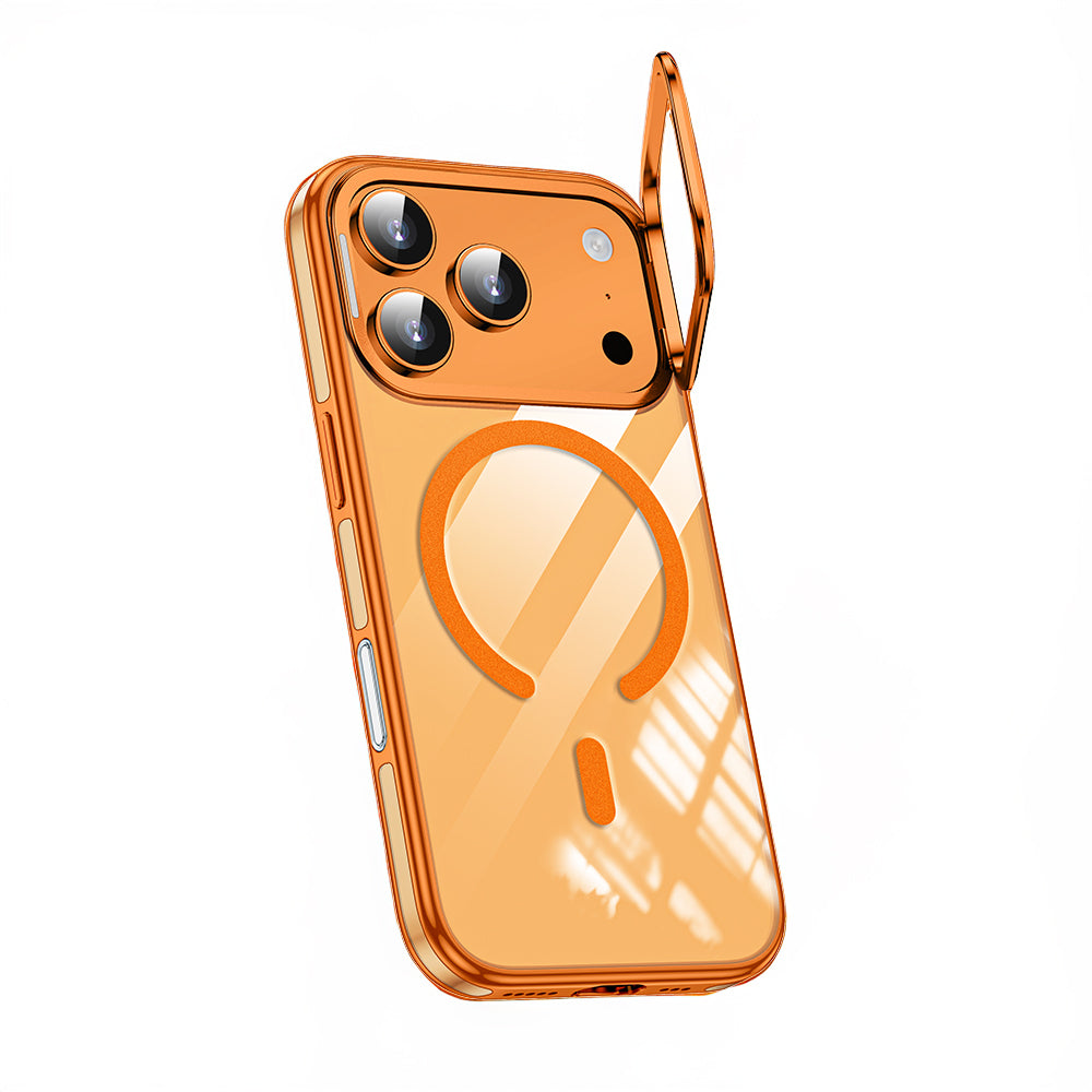 iPhone 17 Pro Kılıf M-safe Şarj Özellikli Wlons Standlı Efsane Kılıf