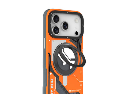 iPhone 17 Pro Kılıf M-safe Şarj Özellikli Youngkit Starship Serisi Kılıf