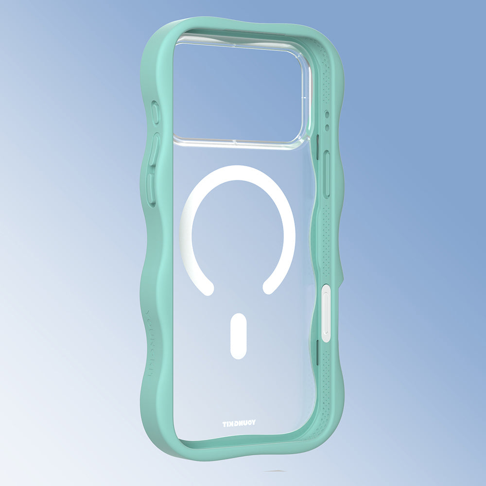 iPhone 17 Pro Kılıf M-safe Şarj Özellikli Youngkit Wave Matte Serisi Kılıf