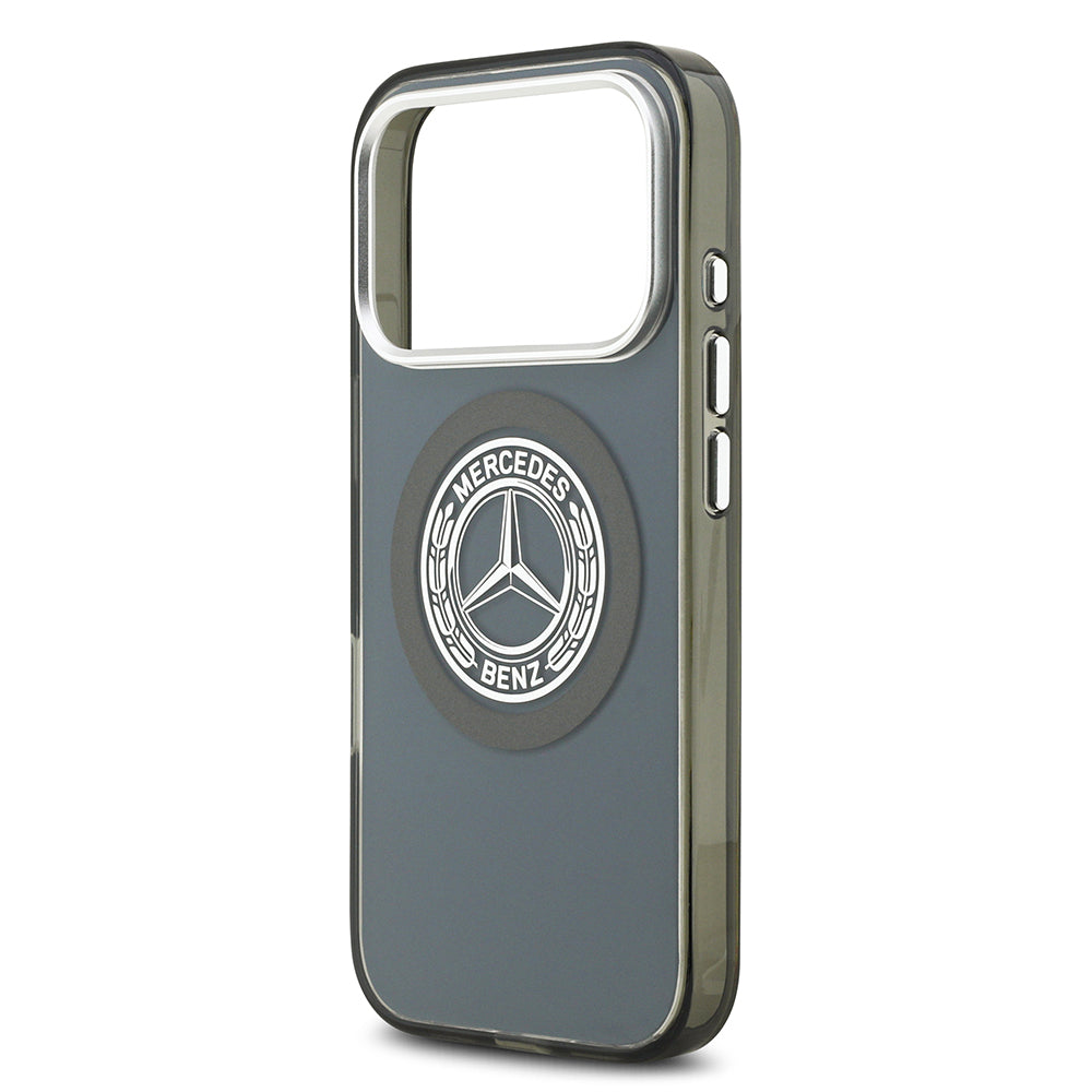 iPhone 17 Pro Kılıf Mercedes Benz Orjinal Lisanslı M-safe Şarj Özellikli Çift Katmanlı PC Nostaljik Yıldız Dizayn Kılıf