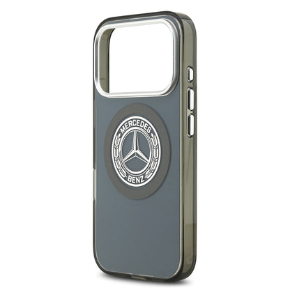 iPhone 17 Pro Kılıf Mercedes Benz Orjinal Lisanslı M-safe Şarj Özellikli Çift Katmanlı PC Nostaljik Yıldız Dizayn Kılıf