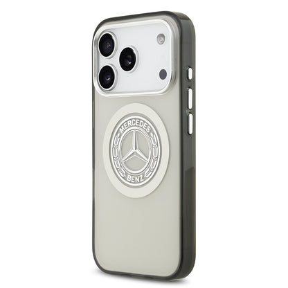 iPhone 17 Pro Kılıf Mercedes Benz Orjinal Lisanslı M-safe Şarj Özellikli Çift Katmanlı PC Nostaljik Yıldız Dizayn Kılıf