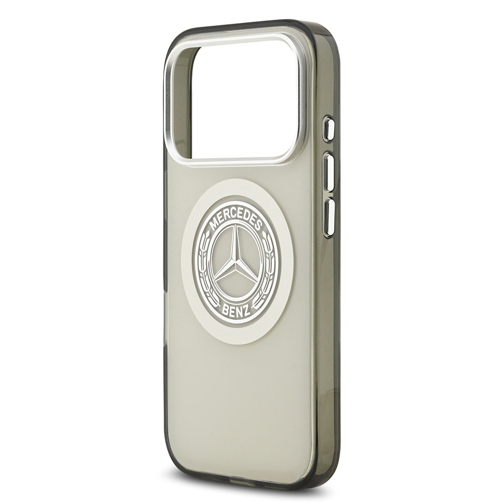 iPhone 17 Pro Kılıf Mercedes Benz Orjinal Lisanslı M-safe Şarj Özellikli Çift Katmanlı PC Nostaljik Yıldız Dizayn Kılıf