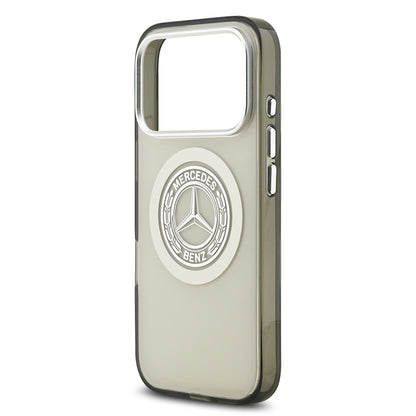 iPhone 17 Pro Kılıf Mercedes Benz Orjinal Lisanslı M-safe Şarj Özellikli Çift Katmanlı PC Nostaljik Yıldız Dizayn Kılıf