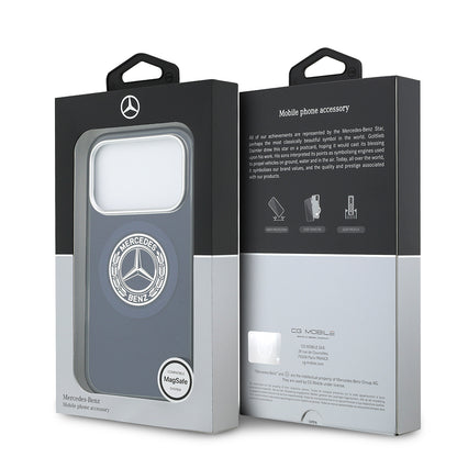 iPhone 17 Pro Kılıf Mercedes Benz Orjinal Lisanslı M-safe Şarj Özellikli Çift Katmanlı PC Nostaljik Yıldız Dizayn Kılıf