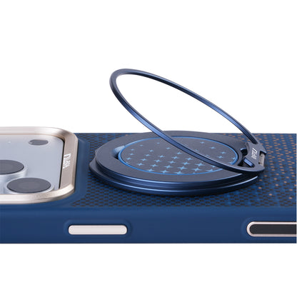 Apple iPhone 17 Pro Kılıf Raptic 2in1 Bundle Kit Aramid Skin Serenity Serisi Stand ve Kapak