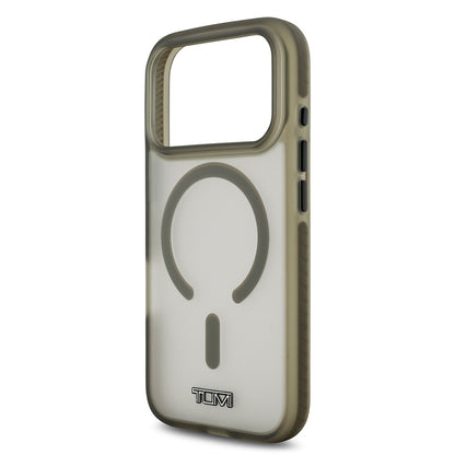 iPhone 17 Pro Kılıf TUMI Orjinal Lisanslı M-safe Şarj Özellikli Buzlu Transparan Kılıf