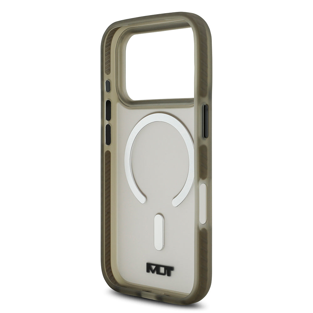 iPhone 17 Pro Kılıf TUMI Orjinal Lisanslı M-safe Şarj Özellikli Buzlu Transparan Kılıf