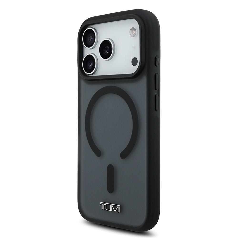 iPhone 17 Pro Kılıf TUMI Orjinal Lisanslı M-safe Şarj Özellikli Buzlu Transparan Kılıf