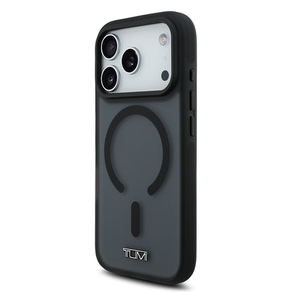 iPhone 17 Pro Kılıf TUMI Orjinal Lisanslı M-safe Şarj Özellikli Buzlu Transparan Kılıf