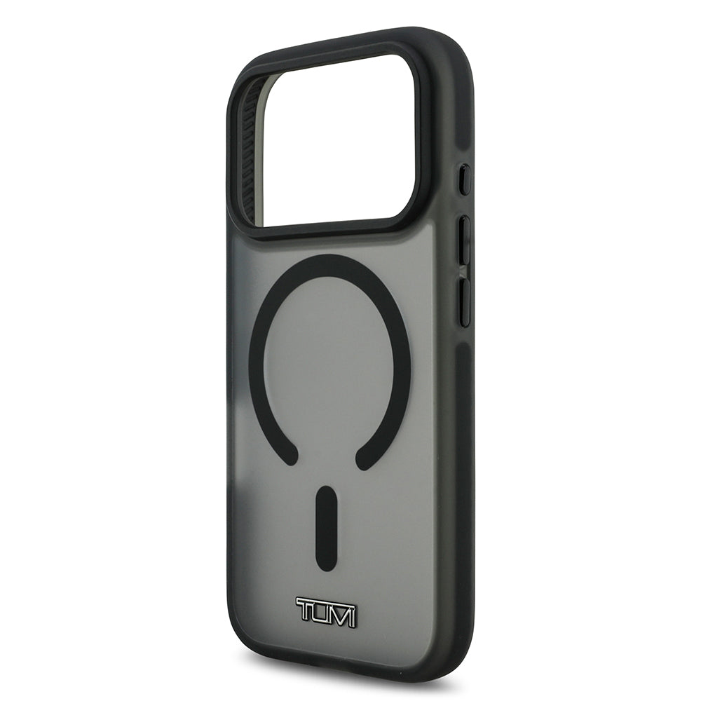 iPhone 17 Pro Kılıf TUMI Orjinal Lisanslı M-safe Şarj Özellikli Buzlu Transparan Kılıf