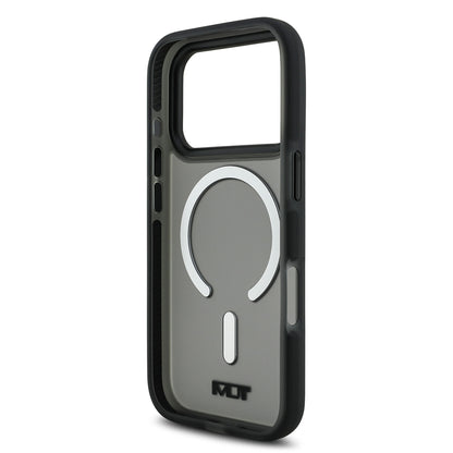 iPhone 17 Pro Kılıf TUMI Orjinal Lisanslı M-safe Şarj Özellikli Buzlu Transparan Kılıf