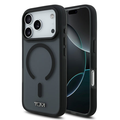 iPhone 17 Pro Kılıf TUMI Orjinal Lisanslı M-safe Şarj Özellikli Buzlu Transparan Kılıf