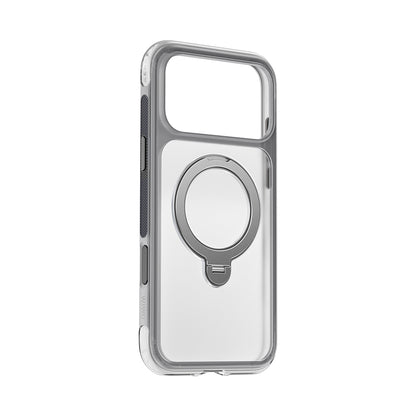 Apple iPhone 17 Pro Kılıf Wiwu AS-203 AeroShield Ultra Serisi M-safe Şarj Özellikli Airbag Tasarımlı Standlı Kapak