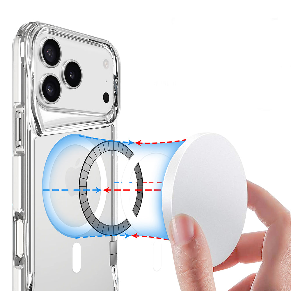 iPhone 17 Pro Kılıf Zore M-safe Şarj Özellikli T-Max M-safe Kılıf