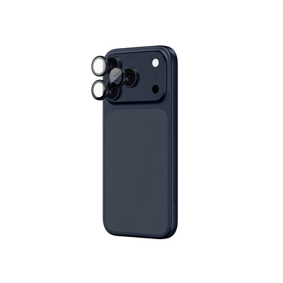 Apple iPhone 17 Pro Max Amazingthing Anti Reflective Kamera Lens Koruyucu + Kolay Uygulama Aparatlı Gümüş