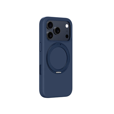 Apple iPhone 17 Pro Max Amazingthing Cloudie MagSpin 360 Derece Standlı M-Safe Kılıf Mavi