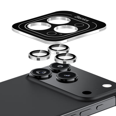 Apple iPhone 17 Pro Max Benks AR Glass Warrior Premium Cam Kamera Lens Koruyucu Gri
